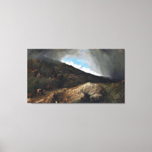 Toile William Clarkson Stanfield Paysage montagneux