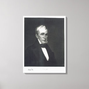 Toile William Henry Harrison, 9ème président de l'unio