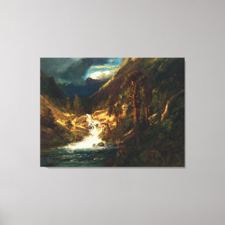Toile William Keith Hetch Hetchy Side Canyon II