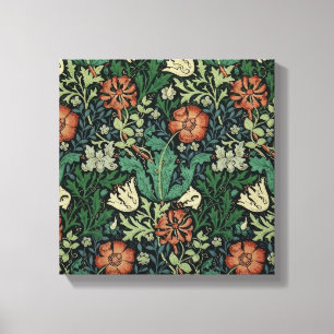 Toile William Morris Compton Floral Art