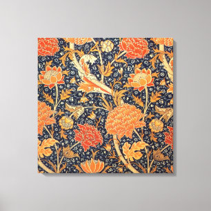 Toile William Morris Cray Floral Art Nouveau Motif