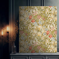 William Morris Golden Lily Motif Vintage