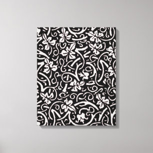 Toile William Morris Motif de la feuille de vigne