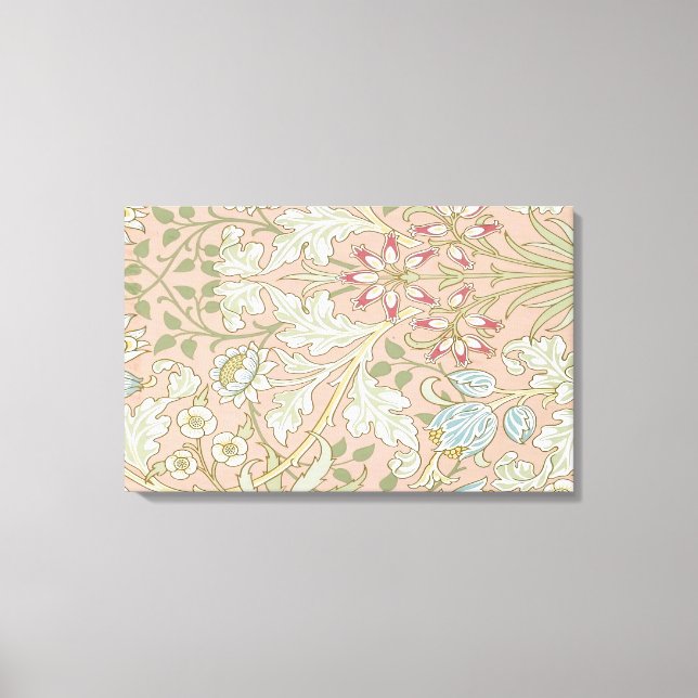 Toile William Morris - WALLPAPER HYACINTH MOTIF 480 19 (Recto)