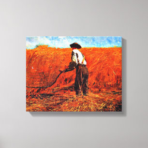 Toile Winslow Homer - L'ancien combattant dans un nouvea