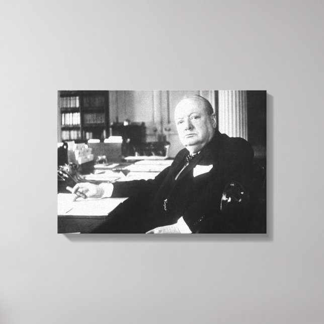 Toile Winston Churchill Canvas (Recto)