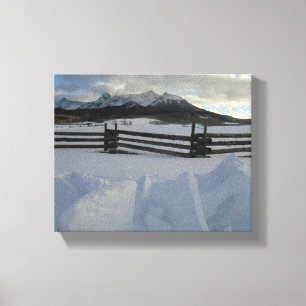 Toile Winter Wonder dans les monts San Juan