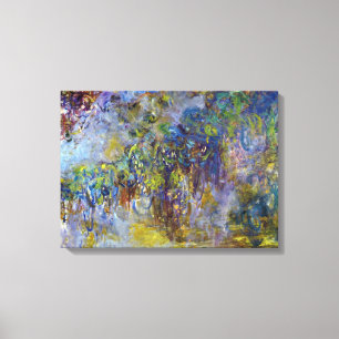 Toile Wisteria (moitié droite) par Claude Monet