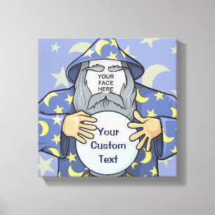 Toile Wizard with your face