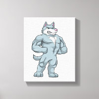 Wolf comme Bodybuilder extrême