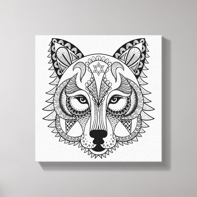 Toile Wolf inspiré (Recto)