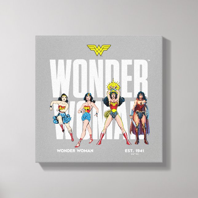 Toile Wonder Woman Legends Forever Graphic (Recto)