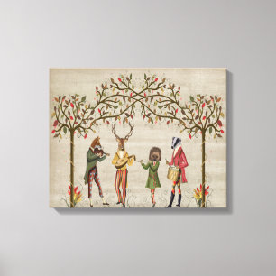 Toile Woodland Animaux Minstrel Group