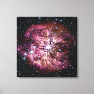 Toile WR 124 Star & Nebula Étoiles brillantes JWST