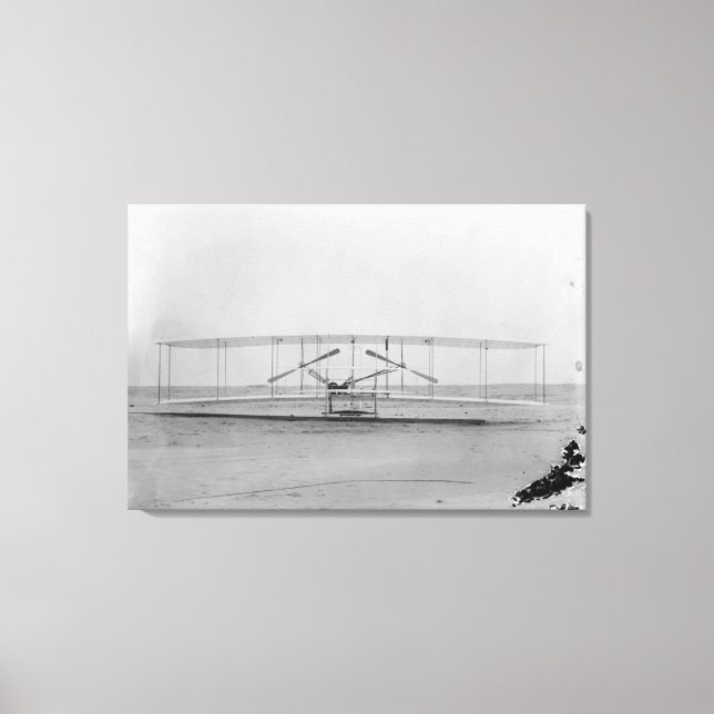Toile Wright Brothers 1903 Machine (vue frontale) (Recto)