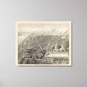 Toile Yards courants de Kansas City, Kansas City, le