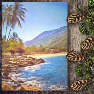 Toile Yelapa Beach 761 Art original