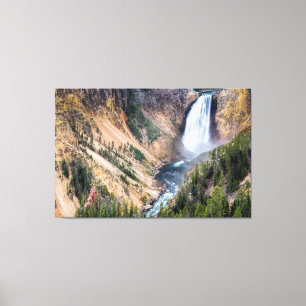 Toile Yellowstone Lower Falls Canvas Art