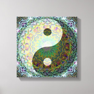 Toile Yin Yang Mandala