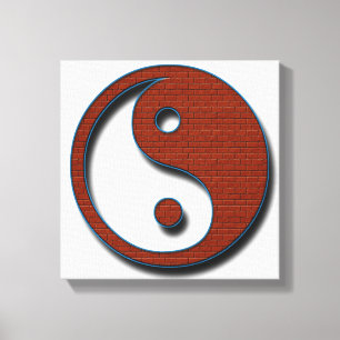 Toile Yin Yang par Shirley Taylor