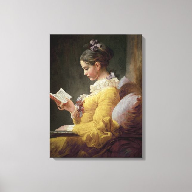 Toile Young Girl Reading, c.1776 (Recto)