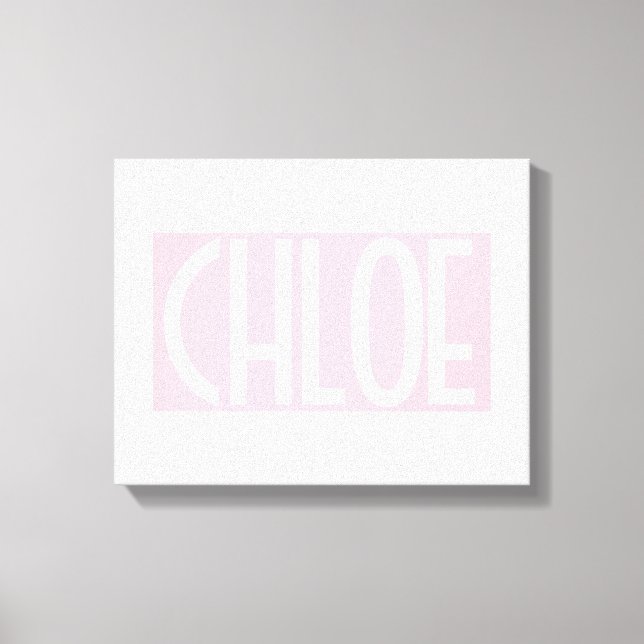 Toile Your | Bold White Text on Light Pink (Recto)