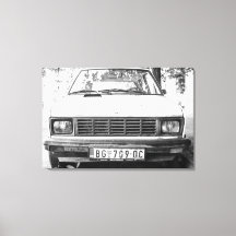 Yugo, vieille voiture yougoslave