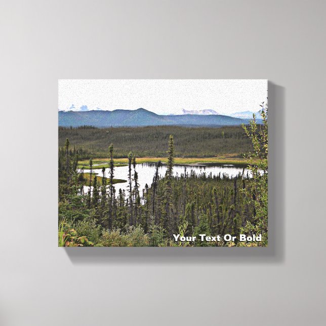 Toile Yukon Pond (Recto)
