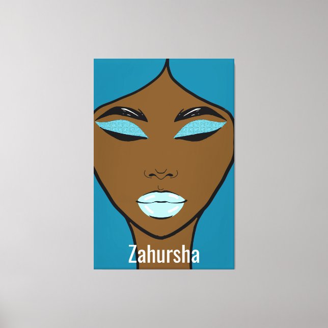 Toile Zahursha Canvas Print (Recto)