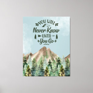 Toile Zazzle ne sait jamais