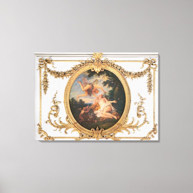 Toile Zephyr et Flora, de la Salle de Conseil (Recto)