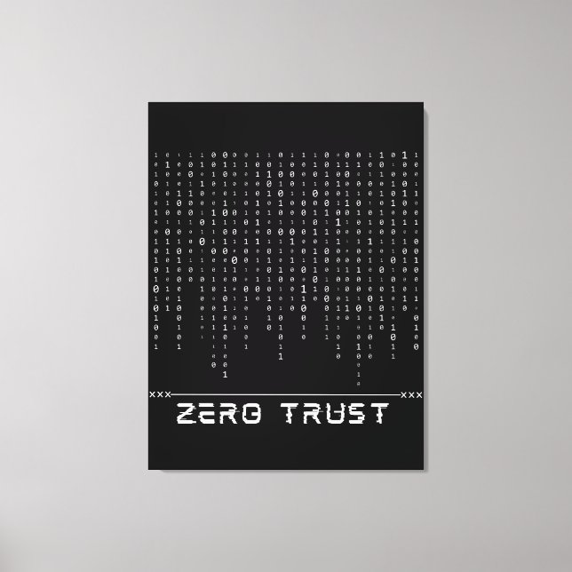 Toile Zéro Confiance (Recto)