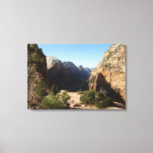 Toile Zion depuis Angels Landing Trail Parc national de