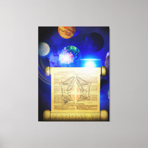Toile Zohar Kabbalah Canvas