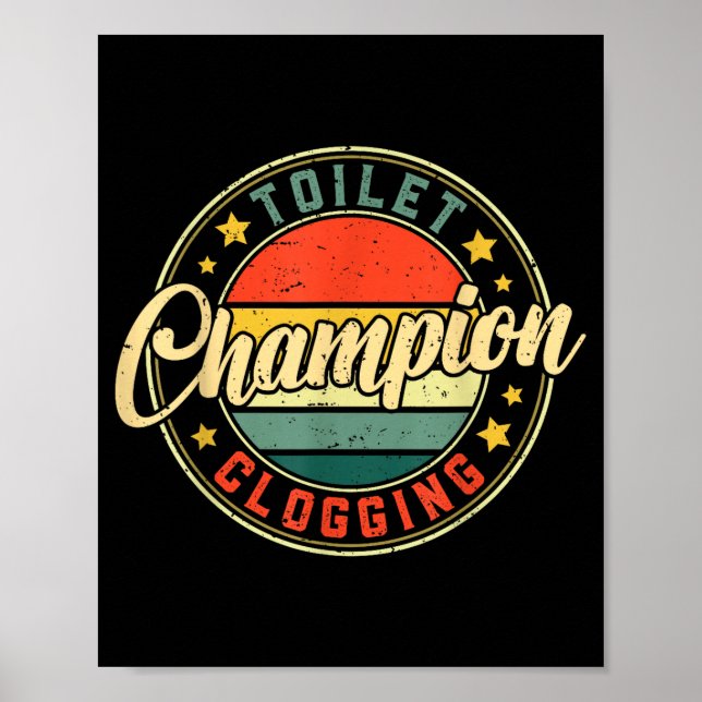 Toilet Clogging Chamon  Poster (Vorne)