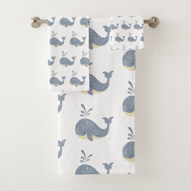 TOILETTE BLANCHE BLEUE POUR ENFANTS (En situation)