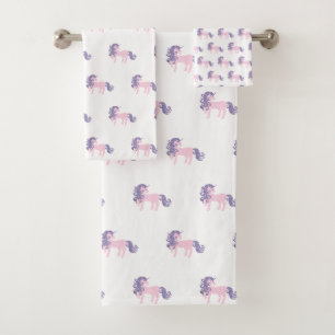 TOILETTE BLANCHE UNICORN ROSE LILAC