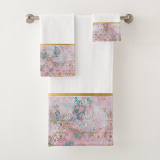 TOILETTE DE SALLE DE BAINS EN AQUA ROSE EN MARBRE 