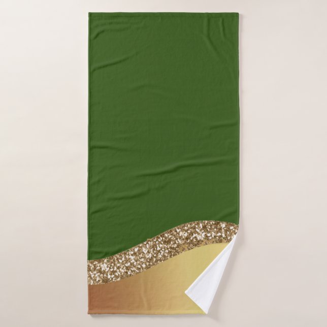 TOILETTE DE SALLE DE BAINS EN Marbre Vert (Serviette de bain)