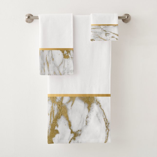 TOILETTE Marbre blanc OR SALLE DE BAINS (En situation)