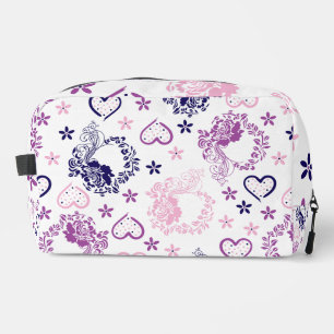 Toilette Trousse de Maquillage Couronne Florale Élégante &