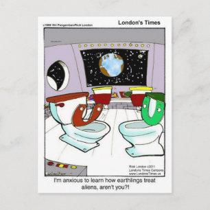 Toiletten Aus Dem Weltraum Lustige T-Shirts Tassen Postkarte