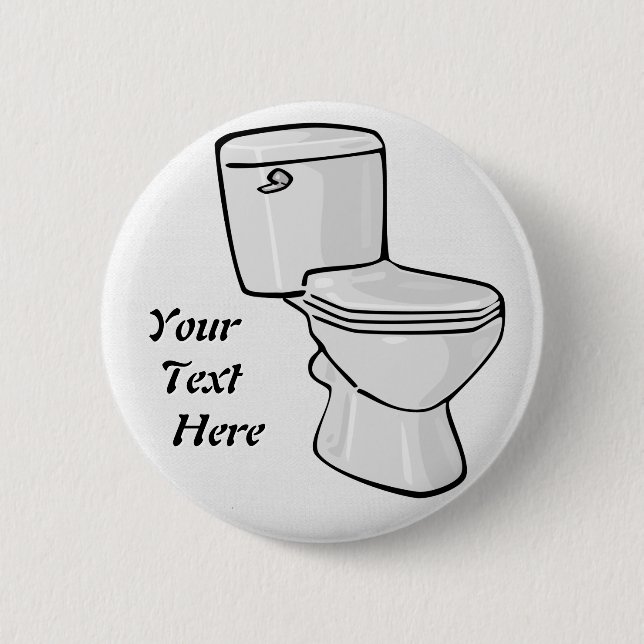 Toiletten-Knopf Button (Vorderseite)