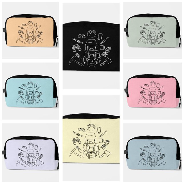 Toilettenbeutel | Camping Essentials I Waschbeutel (Von Creator hochgeladen)