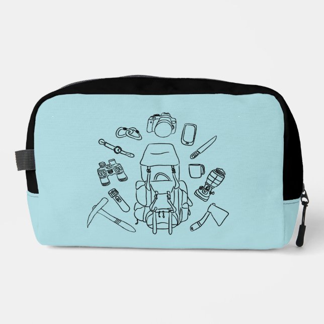 Toilettenbeutel | Camping Essentials Waschbeutel (Vorderseite)