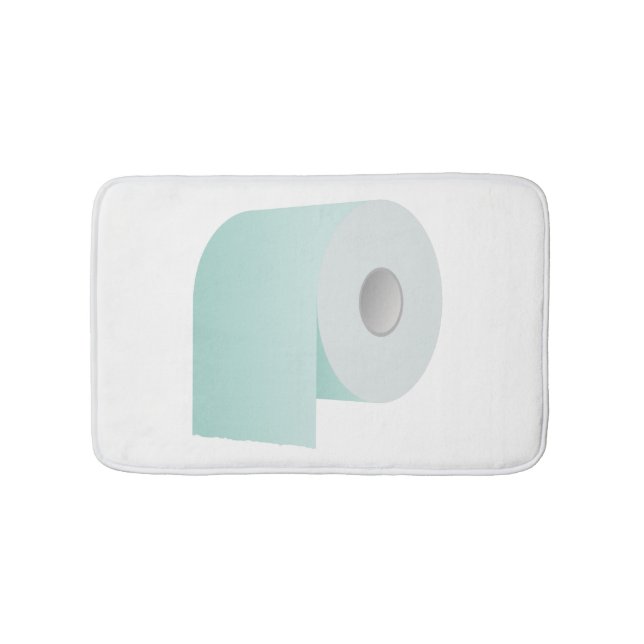 Toilettenpapier Badematte (Vorderseite)