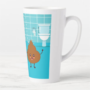 Toilettenpapier & Kakaofreunde – Niedliche Cartoon Milchtasse