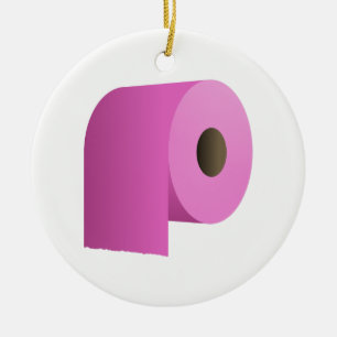 Toilettenpapier Keramik Ornament