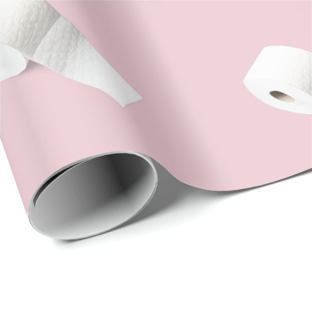 Toilettenpapier lustige Quarantäne Geschenkpapier (Rolleneckpunkt)
