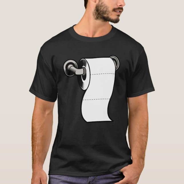 Toilettenpapier T-Shirt (Vorderseite)